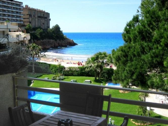 Apartamento Playamero Deluxe Playa Capellans Frente Al Mar 살루 외부 사진